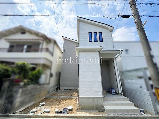 外観キレイな外観で道路から入り込んだ土地なので静かで小さなお子様の飛び出しもなく安全です。