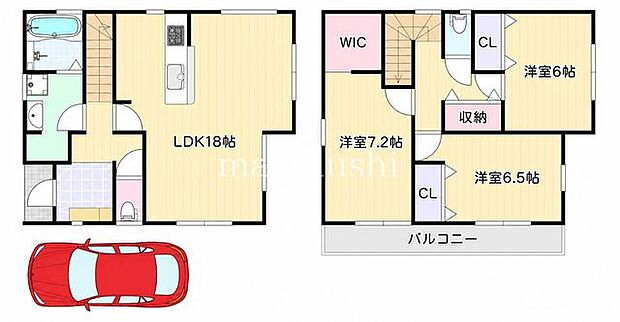 3LDKすぐにお住まい頂けます。