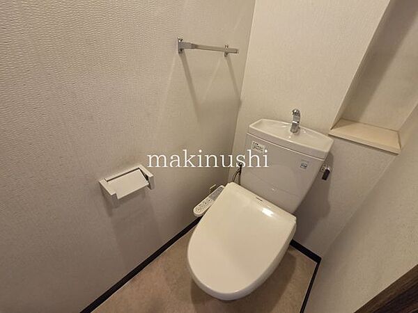 トイレはきれいにお使いです。
