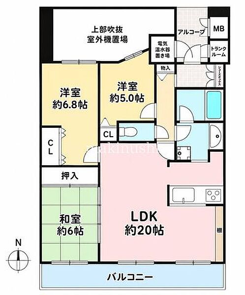 間取り：327002909364