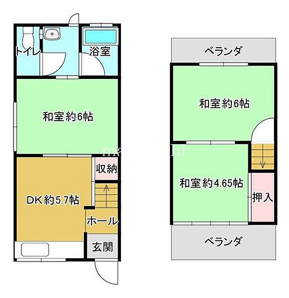 間取り：327001548719