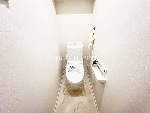 ・トイレは1階と2階にあります、夜のおトイレも階段を上り下りしないですみますね。