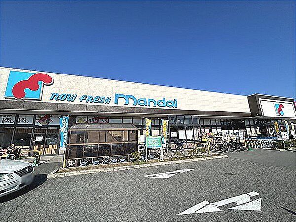 万代北野田店 徒歩24分。 1870m