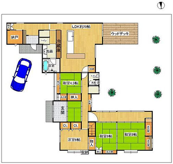 間取り：327001550261