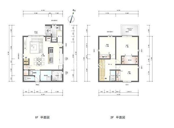 その他プラン間取図例3LDKのプラン図になります広々LDK約18.6帖をはしめに、各居室には収納スペースございます。寝室（洋室）約7.7帖にはウォークインクローゼット設置致しました。