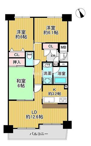 間取り：327002862106