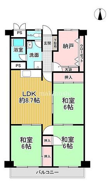 間取り：327002992453