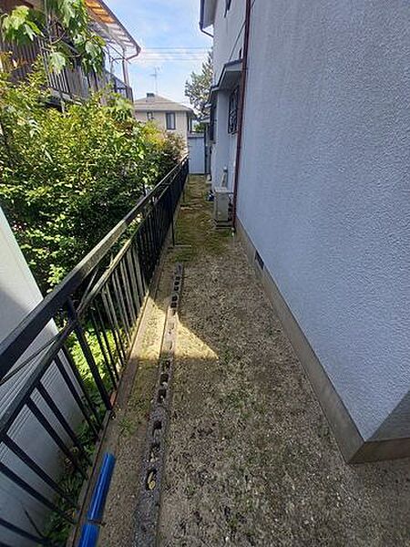 現地土地写真■土地64．05坪■北東・南西角地■建築条件無し