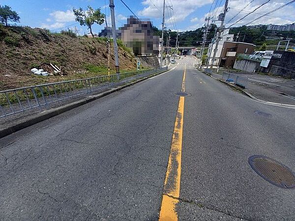 前面道路を含む現地写真