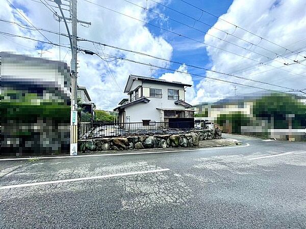 ■前面道路を含む現地写真■北東角地■
