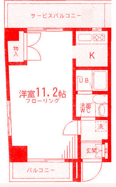 同じ建物の物件間取り写真 - ID:214054876664