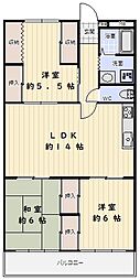 間取図画像 3LDK