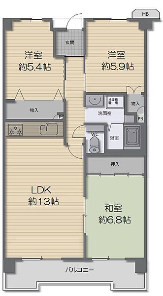 間取り：328000667424