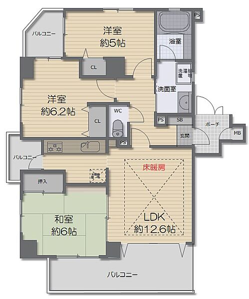 間取り：328000672604