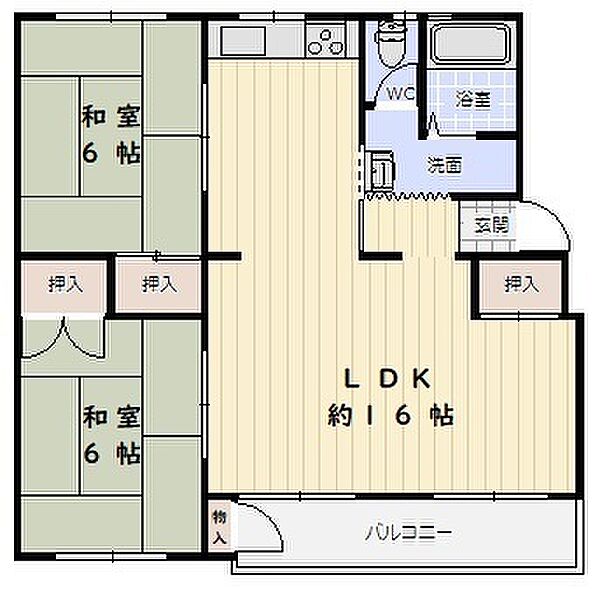 間取り：328000673725