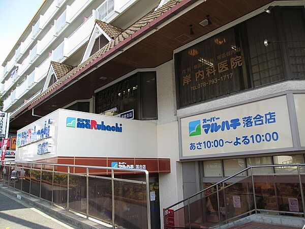 スーパーマルハチ落合店　約1020ｍ