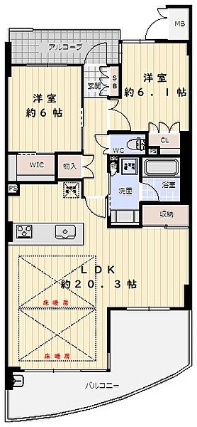 間取り：328000683034