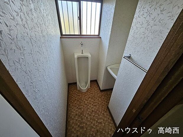 男性専用トイレもあり便利ですね♪