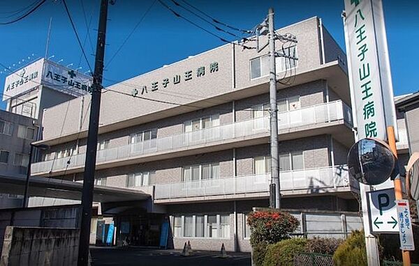 八王子山王病院『思いやりのあるあたたかい医療』【外来受付時間】午前8:00-12:00/午後13:00-16:45【休診日】土曜午後、日・祝日、年末年始（12/30午後～1/3 550m