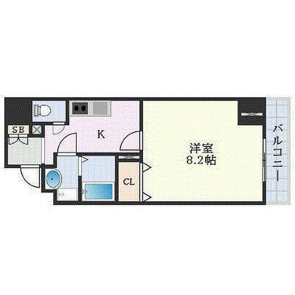 エクセル姫路 901｜兵庫県姫路市東延末2丁目(賃貸マンション1K・9階・30.01㎡)の写真 その2