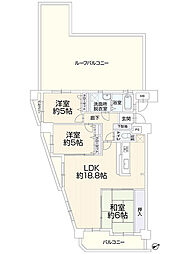 シティライフ博多南 3LDKの間取図画像
