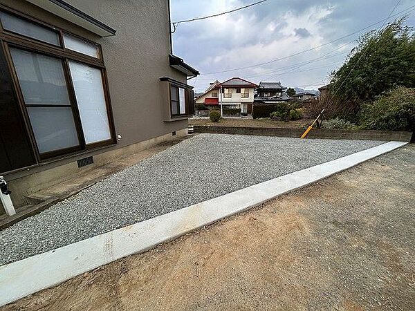 駐車広々スペース