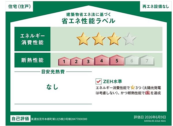 省エネ性能ラベル