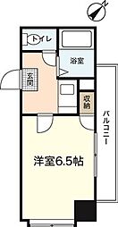 スタープラザ白島中町 1Kの間取図画像