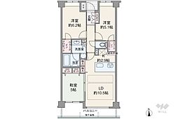 間取図画像 3LDK