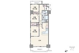 間取図画像 3LDK