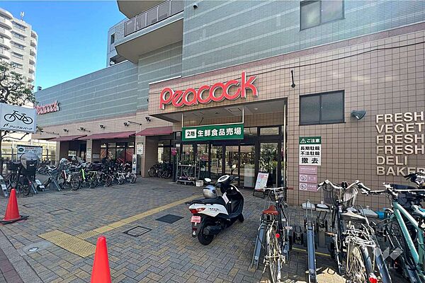 ピーコックストア(石川台店)の外観