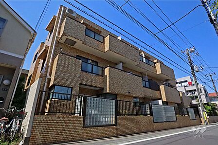ライオンズマンション碑文谷の外観(南東側から)
