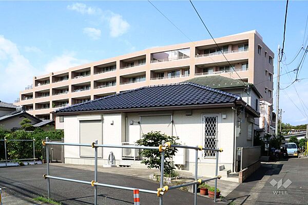 プランヴェール等々力緑地の外観(南側)