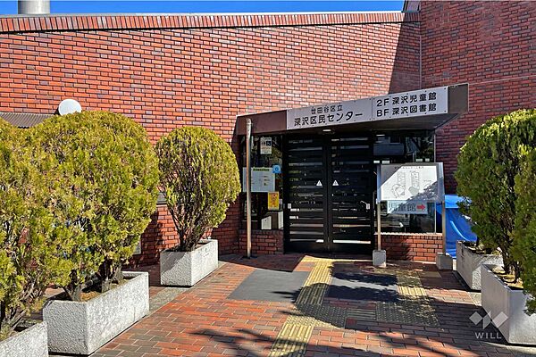 深沢図書館の外観