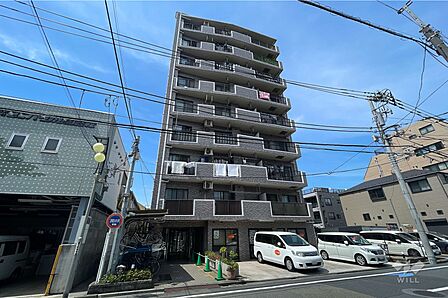 グランイーグル大森南2の外観（南側から）