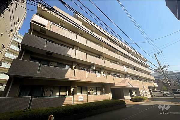 リベール武蔵中原の外観（北西側から）
