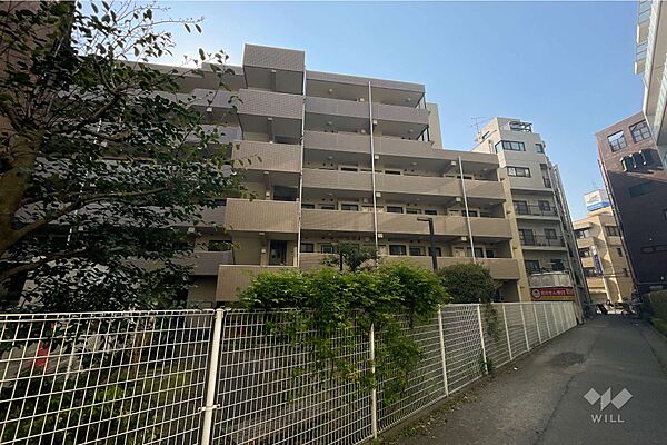 リベール武蔵中原の外観（東側から）
