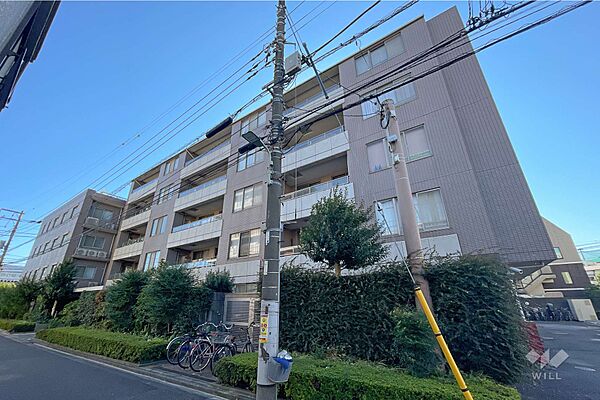 クレッセント新蒲田の外観（北東側から）