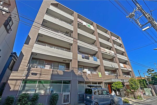 ガーデンホーム多摩川クアルトの外観（南西側から）