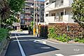 敷地西側の前面...