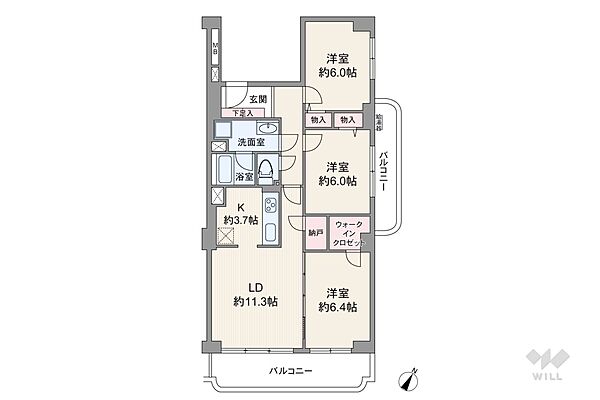 間取り：313004556395