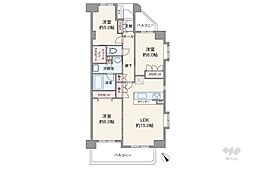 間取図画像 3LDK