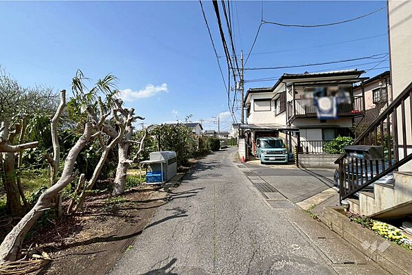 西側2項道路（南側から）