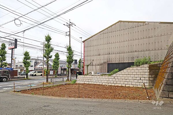 全2区画の分譲地（南東側から）［2026年6月8日撮影］