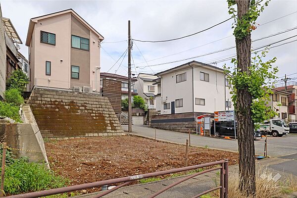 全2区画の分譲地（北西側から）［2026年6月8日撮影］