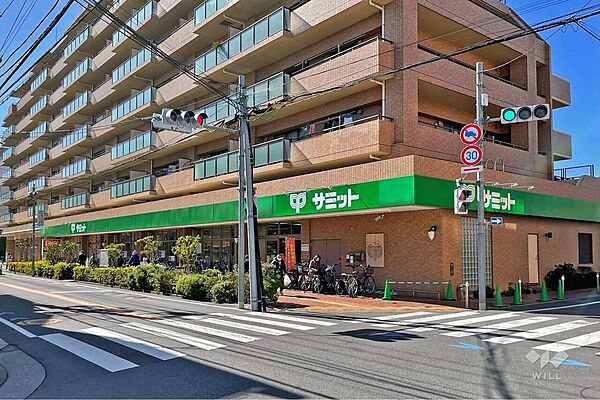 サミットストア(深沢坂上店)の外観