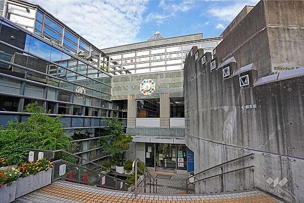 上北沢図書館の外観