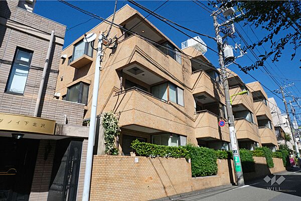 パシフィックパレス下北沢の外観（南東側から）