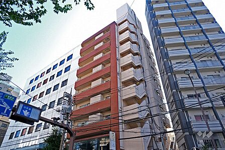 MJハイツの外観(北側から)