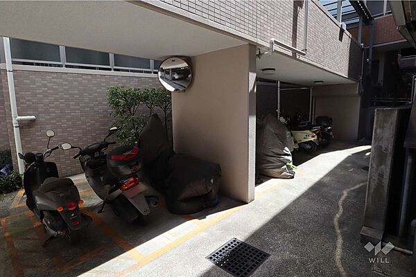 バイク置場